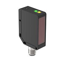 Banner Engineering QMT42VN6AFV400Q Photoelectric Sensors QM42 Series: Adjustable Field; Range: 25-400 mm; Input: 10-30 V dc; Output: SPDT (Complementary) NPN; 4-pin M12 Integral QD
