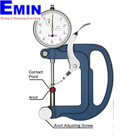 TECLOCK SM-130 Dial Thickness Gauge (50mm / 0.01mm)
