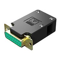 Amphenol Positronic RD9S00W00/AA Receptacle DSUB 9F CRIMP LC ZINC