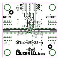 Guerrilla RF GRF2100-EVB RF Amplifier Evaluation board for GRF2100
