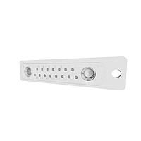 NorComp 681M17W2203L041 Mixed Contact D-Sub Connectors Power Combo D Vert PCB 17W2/F/40A/VT