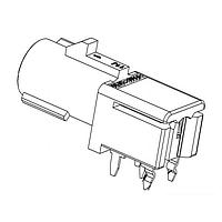 Raydiall Automotive R197.166.C14 PCB Connectors Right angle stamped&formed Fakra PCB header coding C