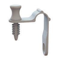 Essentra Components 22QCC187312 Cable Clamp Quick Cable Clamp, .313 Hold Dia, .188 Hole Dia