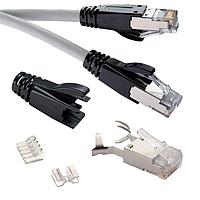 Stewart Connector 940-SP-301010R-RMK4 Modular Modular Plug  Standard  10P 10C  Unshielded  .032-.038 Conductors  RMK4-Keyed