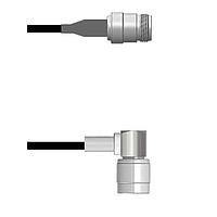 Amphenol Custom Cable Q-1W04W0008010i RF Cable Assemblies N-SJ/TNC-RP RG58 10I