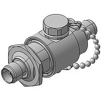 HUBER+SUHNER 3402.26.0002 Lightning Arrester GDT TNC jack(f) to TNC jack(f), 0-2500MHz