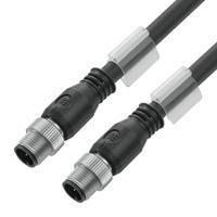 Weidmuller 1217040010 Sensor Cables / Actuator Cables SAIL-M12GM12SG-CD-0.1A