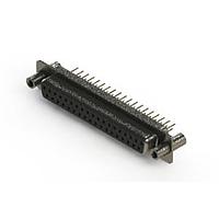 EDAC 628-M37-221-BN4 D-Sub Connectors - Standard Density Vertical Machined D-Sub Connector