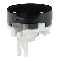 NKK Switches AT4017A Button RND BLK CAP