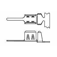 AMP Connectors - TE Connectivity 226854-1 Contacts TERMINAL PCB CRIMP
