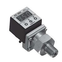 Nidec Components PG-35H-104R-NG3 Pressure Gauges - 0.1 ~ 10 MPa, gauge compound version, switch voltage output NPN open collector, corrosive gases/liquids, G 3/8 fitting, cable lead