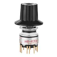 NKK Switches MRK206-A Rotary Switches LO PRO SHFT 2-6 POS