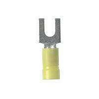 Panduit PV10-10F-L Spade Fork Terminal vinyl insulated 14 - 10awg
