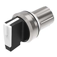 EAO 45-280S.2C90.003 Momentary-Rest-Momentary Mtl 3Pos SprRtrn L/R Shrt Hndl VPos WHT