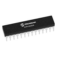 Microchip Technology AVR16EB28-I/SP MCUs 16KB RWW,2KB RAM,20MHz,12-bit ADC,PGA,UART,SPI,I2C,2xTCB,TCEX,TCF,WEX