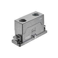 HARTING 19405240485 Hoods 24B HPR Compact Hood, HC (wide), Central Lever Locking, Top Entry, 2xM32