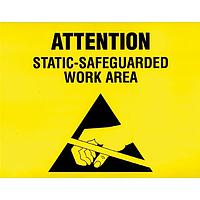 Desco ESDSIGN8.5X11 ESD Warning ESD Awareness Sign, Rs-471 8.5In X 11In