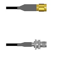 Amphenol Custom Cable Q-6904I0008048i RF Cable Assemblies SMA-SP/TNC-SJB RG58 48I