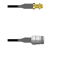 Amphenol Custom Cable Q-2Y01W0008008i RF Cable Assemblies SMA-SJB/N-SJ RG58 8I