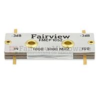 Fairview FMCP1052 Drop-In 90 Degree Hybrid Coupler From 1 GHz to 3 GHz Rated To 150 Watts