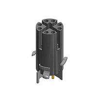 Amphenol CONEC 43-02362 M12 Socket SMT SAL-12X-1K8/SMT