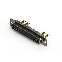 EDAC 628-21W4622-2T1 Mixed Contact D-Sub Connectors Vertical Combo Dsub