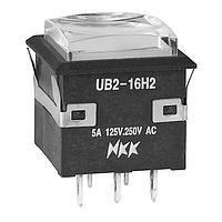 NKK Switches UB216KKW016G-1JB Sealed SPDT ON-ON BLU SUPER BRIGHT