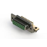 EDAC 622-M15-360-GT3 D-Sub Connectors - Standard Density EDAC Right Angle D-Sub Connector