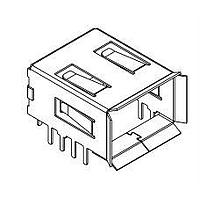 Radiall OCTI140500 SFP R/A SFP cage PipTray