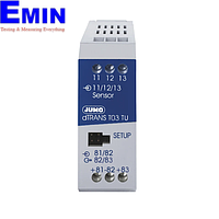 Jumo dTRANS T03 TU Two-wire or three-wire transmitter (-200 ~ +850°C, mounting rail)