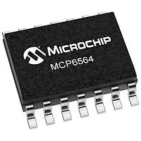 Microchip Technology MCP6564A-E/ML Analog Comparators Quad 18V Push/Pull Cmparatr w/CS E temp