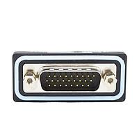 NorComp HDF-R26-113L011 High Density D-Sub Connectors 26 pin R/A solder M flash 4-40 int thrd