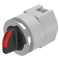 EAO 704.407.018I Momentary-Rest-Momentary, Round SELECTOR SWTC ILLUM. SHORT LEVER
