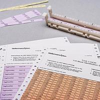 HellermannTyton TAG96L-789 Thermal Transfer Label Laser Tag Label, 1.875 x 0.25", 144 Per Sheet, Polyester, White, 1000/pkg