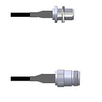 Amphenol Custom Cable Q-26027000M012i RF Cable Assemblies N-SJB/N-SJ LMR24 12I