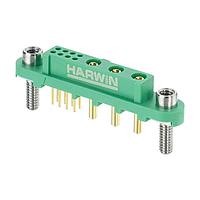 Harwin G125-FV108F3-03AB000P Headers GeckoMT 8+3 Pos F ScrewLok R Fix