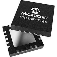 Microchip Technology PIC16F17144T-I/6N MCUs 7KB Flash, 512B RAM, 128B EEPROM, 12b Diff. ADCC, 1xOP-AMP, 2x16-bit dual PWM