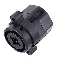 Amphenol Audio ACJC6HL BULK Receptacles 1/4" XLR Dual Chassis Mount CType Stereo Horizontal PCB Latchless Non-switch XLR