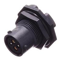 Amphenol SINE Systems RTS710ND2S03 Connectors Receptacle,Jam Nut SZ10