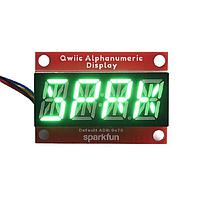 SparkFun COM-18566 Display Shields SparkFun Qwiic Alphanumeric Display - Green