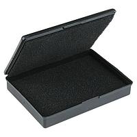 Protektive Pak 57000 Hinged with Foam BOX, CONDUCTIVE, WITH FOAM 1.3'' x 1.3'' x 0.46'', MOLDED