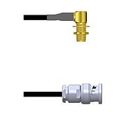 Amphenol Custom Cable Q-2P00J0003008i RF Cable Assemblies SMA-RJB/BNC-SP G174 8I