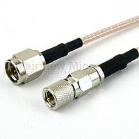 Fairview FMC0210315 SMA Male to 10-32 Male Cable RG-316 Coax