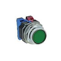 IDEC ABFD222NUR Pushbutton 30mm Mom Ext Shrd 2NO2NC RED