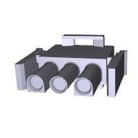 AMP Connectors - TE Connectivity 1-350766-5 Pin & Socket Connectors 03P UMNL V0 PLUG HSG GREEN