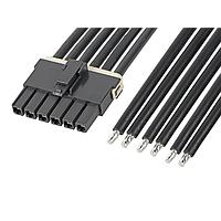Molex 216401-1061 Single Ended Mega-Fit SR R-S 6Ckt 150mm Cable