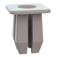 Essentra Components 60SGN01015 Screw Grommet Grommet Nut, .228x.233 Hole, .250-.271 Panel Thk