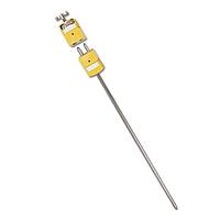 OMEGA KQXL-18E-4 High Temp Low Drift TC Probes with Standard Size Connectors (Thermocouple, 1150 °C)