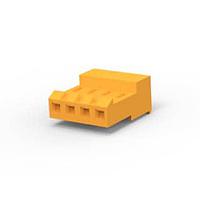 AMP Connectors - TE Connectivity 3-641151-4 Receptacle Housing 04P MTA156 ASY 24AWG WHT LF