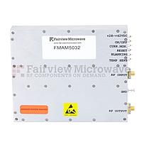 Fairview  FMAM5032 48 dB Gain High Power High Gain Amplifier at 50 Watt Psat Operating From 500 MHz to 3 GHz with 52 dBm IP3 and SMA
